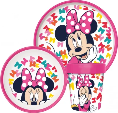 Disney Minnie Micro plastični set za jelo 02249