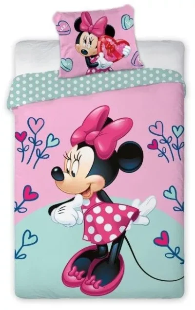 Disney Minnie posteljina 140×200 cm, 70×90 cm 90780