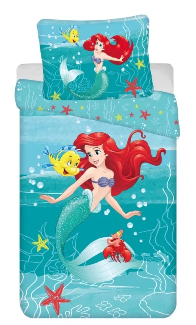 Disney Princess Ariel posteljina 140×200 cm, 70×90 cm 32299