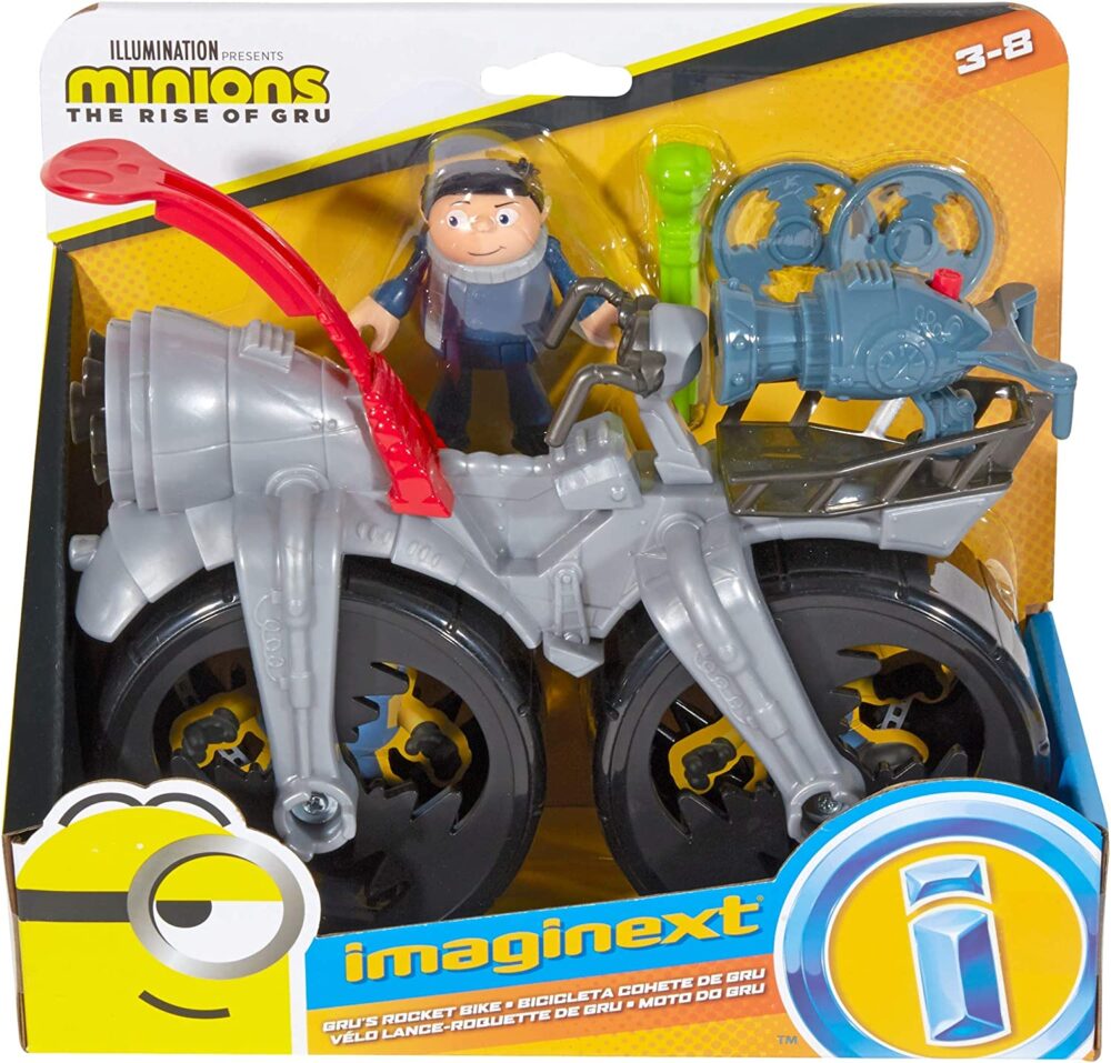 Fisher Price Imaginext Gru's Rocket Bike Minions: The Rise of Gru set za igru GMP38