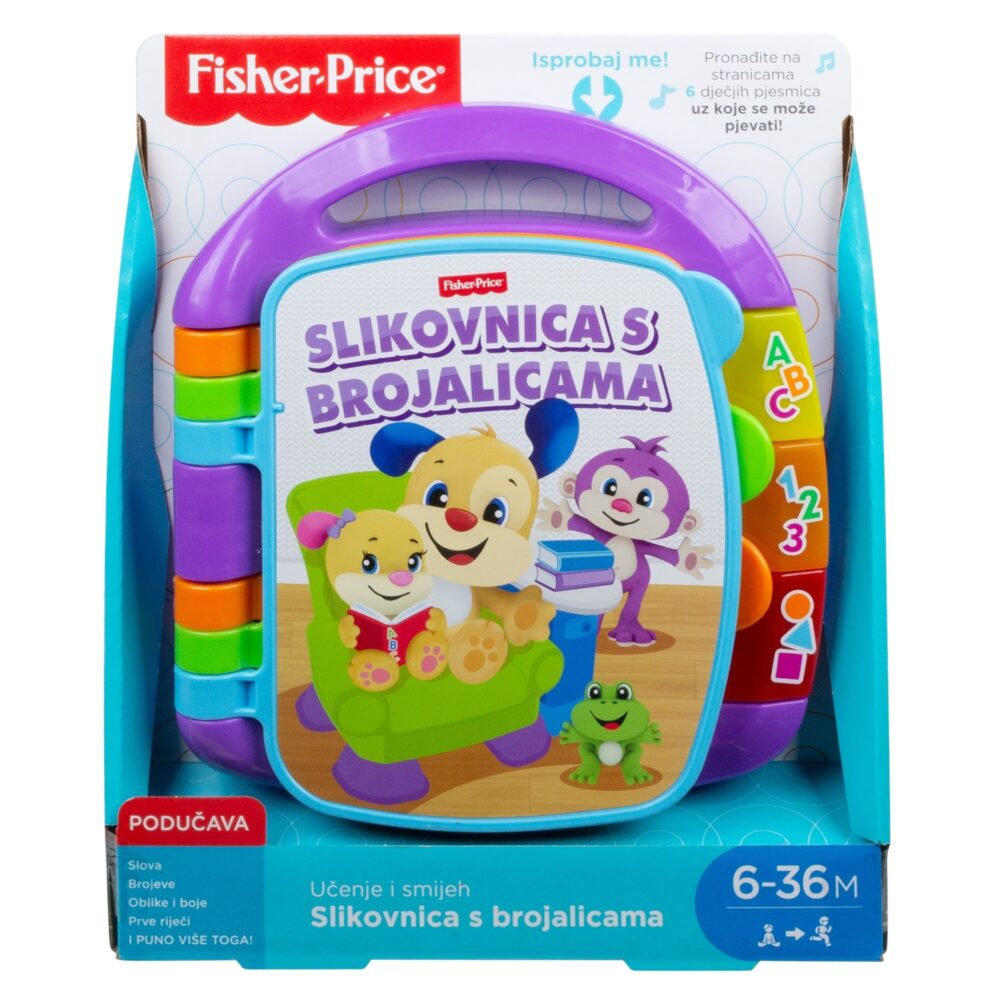 Fisher-Price Knjiga za sveznalice DKJ97