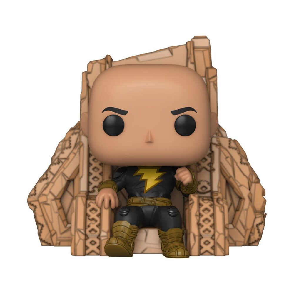 Funko Pop Deluxe Black Adam on Throne Vinyl figura 9 cm 64187