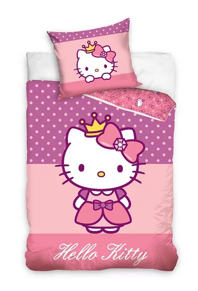 Hello Kitty posteljina 140×200 cm, 70×90 cm 68969