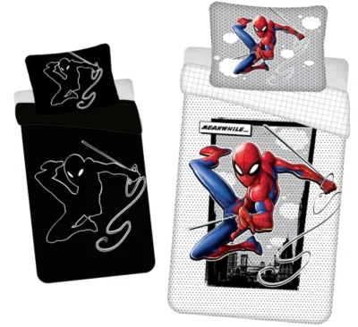 Marvel Spider-Man Comic posteljina 140×200 cm, 70×90 cm (svijetli u mraku) 28438