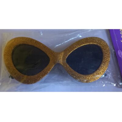 Naočale za karneval ovalne glitter 9352