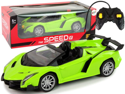RC sportski auto Speed 1 zeleni 118 auto na daljinsko upravljanje 22 cm 13109