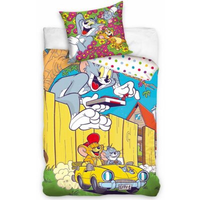 Tom i Jerry posteljina 140×200 cm, 70×90 cm 07500