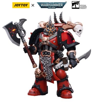 Warhammer 40k Chaos Space Marines Gotor the Blade Red Corsairs Exalted Champion 1/18 Action Figure 12 cm JT4232