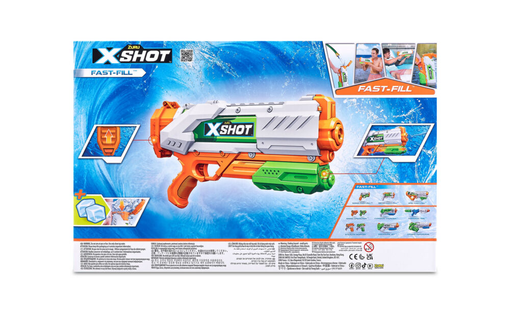 X-Shot Medium-23 Fast-Fill puška na vodu