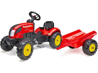 Country Farmer traktor na pedale s prikolicom crveni FALK 2058L