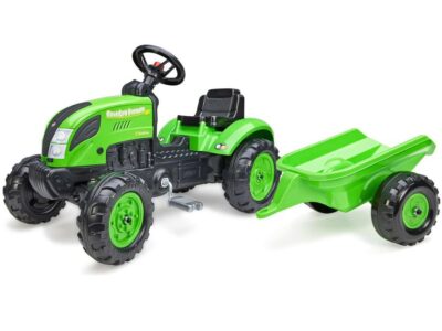 Country Farmer traktor na pedale s prikolicom zeleni FALK 2057L