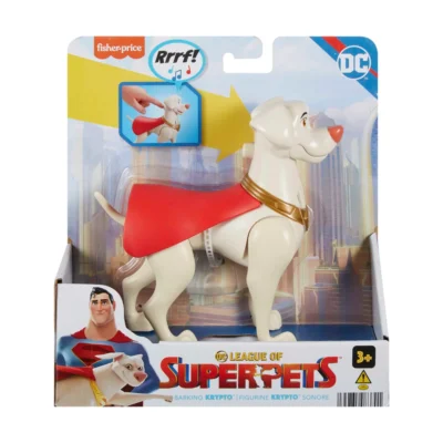 DC League of Super-Pets Barking Krypto figura sa zvukom Fisher-Price HJF30