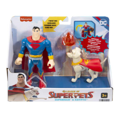 DC League of Super-Pets Superman & Krypto Fisher-Price HGL02