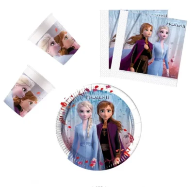 Disney Frozen 2 Party set 36 komada - tanjuri, čaše, salvete 00045
