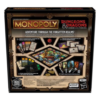 Dungeons & Dragons Honor Among Thieves Monopoly društvena igra (English Version) F6219