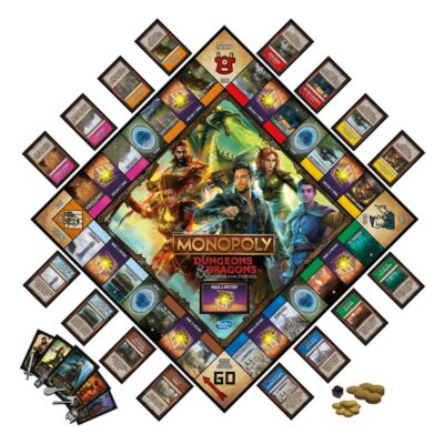 Dungeons & Dragons Honor Among Thieves Monopoly društvena igra (English Version) F6219