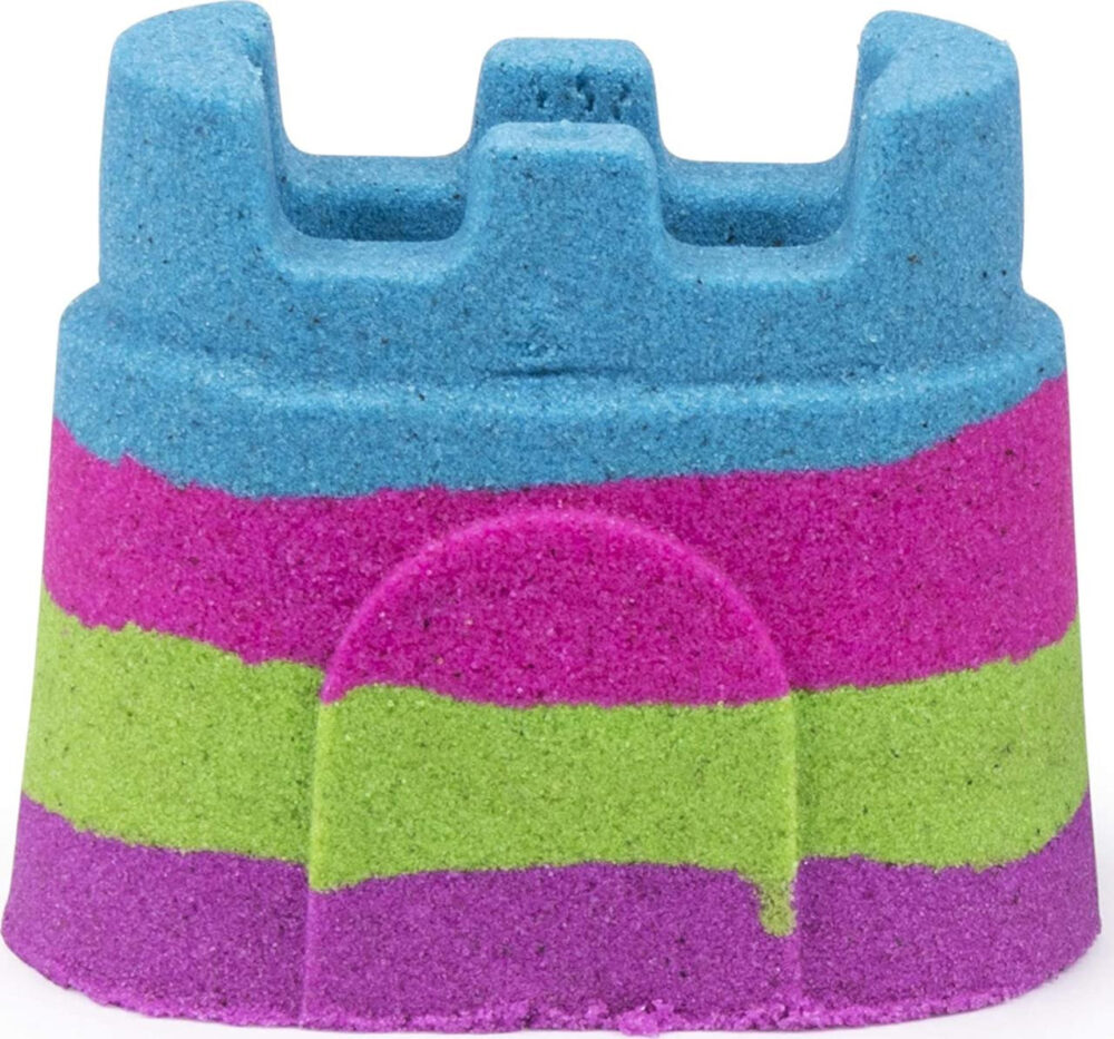 Kinetički pijesak Mini dvorac dugine boje Kinetic Sand Unicorn Castle 141 g