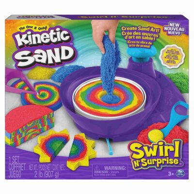 Kinetički pijesak Swirl N Surprise Kinetic Sand 907 g