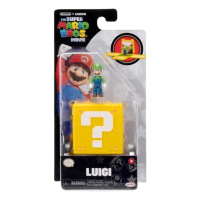 Luigi mini akcijska figura 3 cm The Super Mario Bros. Movie