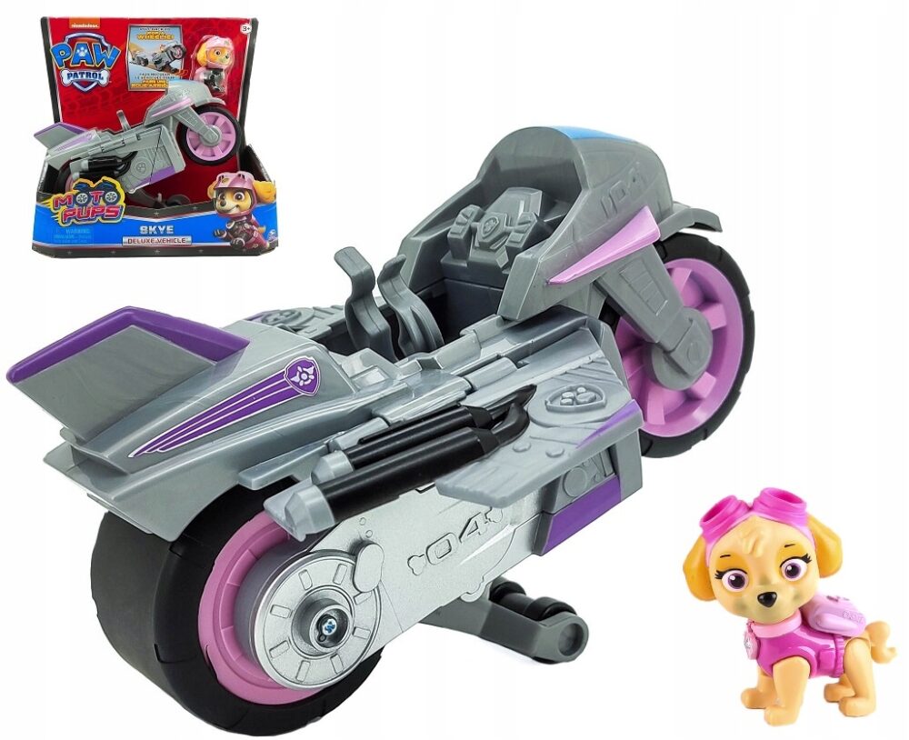 Paw Patrol Moto Pups Skye Deluxe Vehicle Pull Back motocikl 6060223