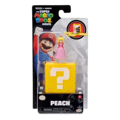 Peach mini akcijska figura 3 cm The Super Mario Bros. Movie
