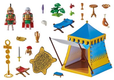 Playmobil Asterix 71015 Vođin šator s generalima 1