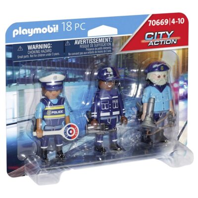 Playmobil City Action 70669 Policijske figure 3-Pack