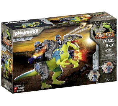 Playmobil Dino Rise 70625 Spinosaurus Double Defense Power