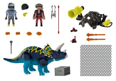 Playmobil Dino Rise 70627 Triceratops Bitka za Legendarno kamenje 1