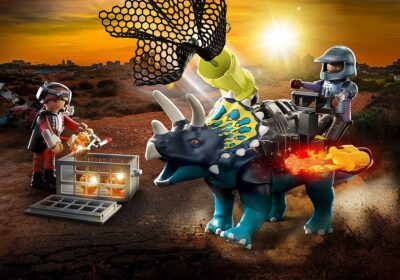 Playmobil Dino Rise 70627 Triceratops Bitka za Legendarno kamenje 2