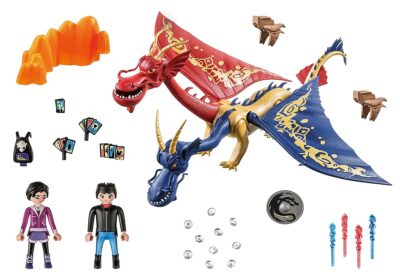 Playmobil Dragons The Nine Realms 71080 Wu & Wei with Jun 1