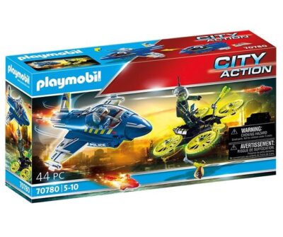 Playmobil Policijski mlažnjak s dronom 70780 City Action