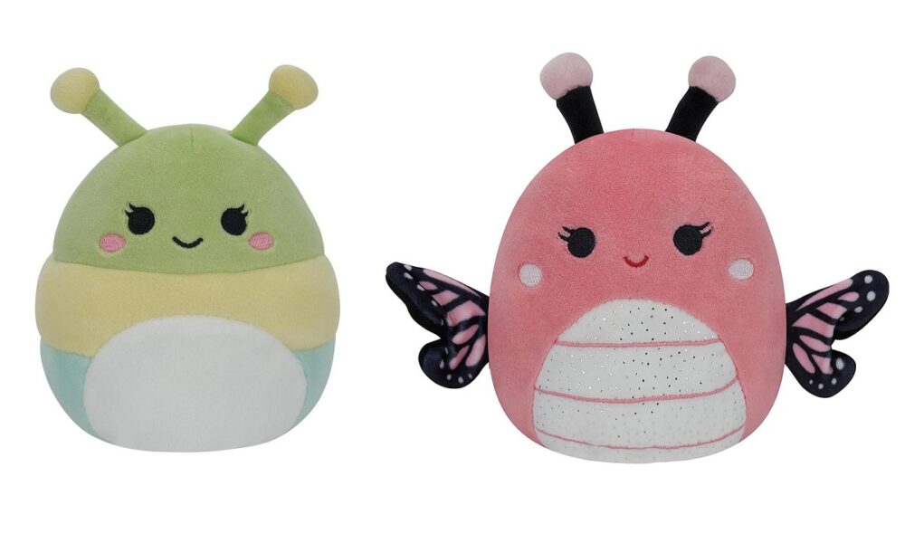 Squishmallows Flip-A-Mallows 2u1 gusjenica-leptir 13 cm