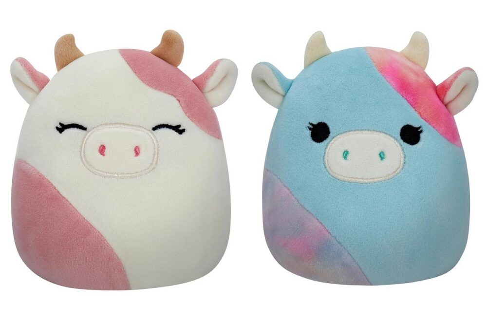 Squishmallows Flip-A-Mallows 2u1 krava-krava 13 cm