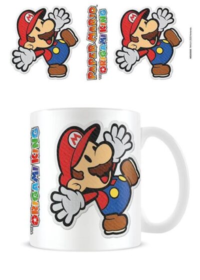 Super Mario Paper Mario keramička šalica 315 ml