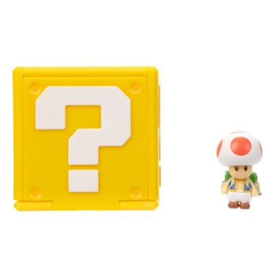 Toad mini akcijska figura 3 cm The Super Mario Bros. Movie