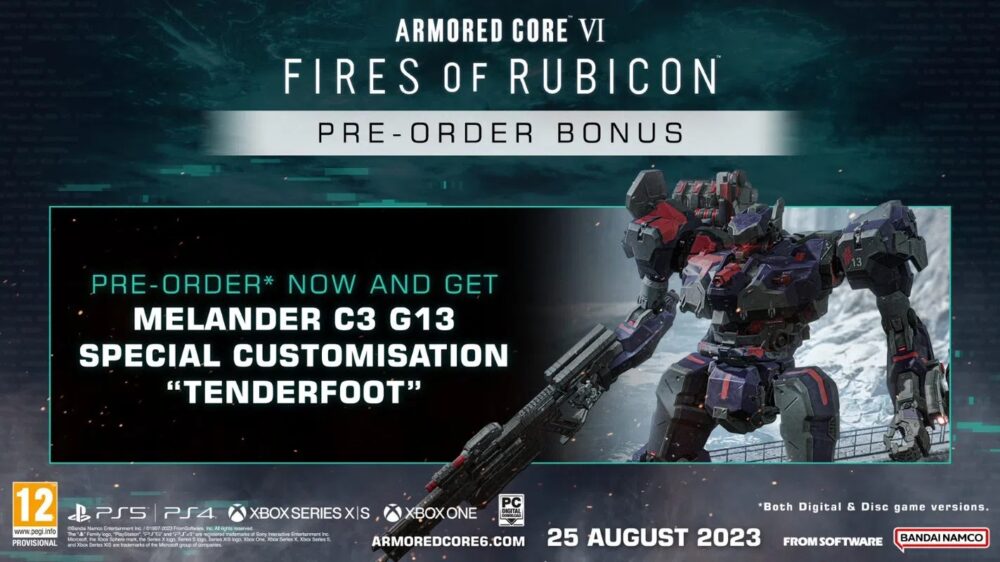 Armored Core VI Fires Of Rubicon Launch Edition