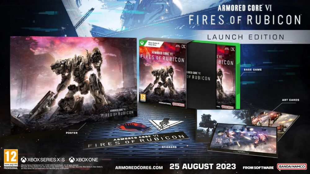 Armored Core VI Fires Of Rubicon Launch Edition Xbox Series X & Xbox One