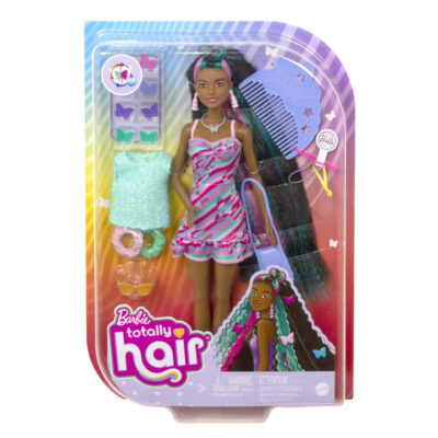 Barbie Totally Hair Butterfly Look lutka s dodacima HCM91 4