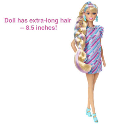 Barbie Totally Hair Stars Look lutka s dodacima HCM88 2