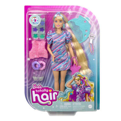 Barbie Totally Hair Stars Look lutka s dodacima HCM88 4