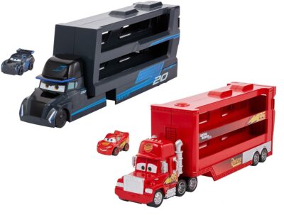 Bundle 2x Disney Pixar Cars Mini Racers Transporter kamion s autićem GNW33 8