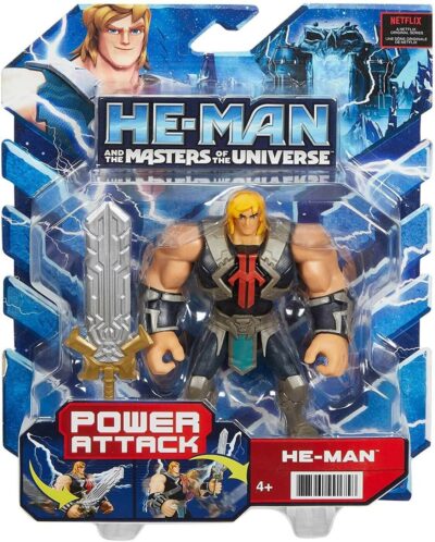 Bundle 4xkom He-Man and the Masters of the Universe Power Attack akcijske figure HBL65-968C 6
