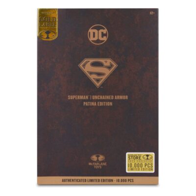 DC Multiverse Superman Unchained Armor (Patina Edition) Gold Label 18 cm akcijska figura McFarlane 17051 6