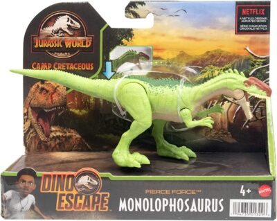 Fierce Force Monolophosaurus Jurassic World Camp Cretaceous Dino Escape akcijska figura HCL86