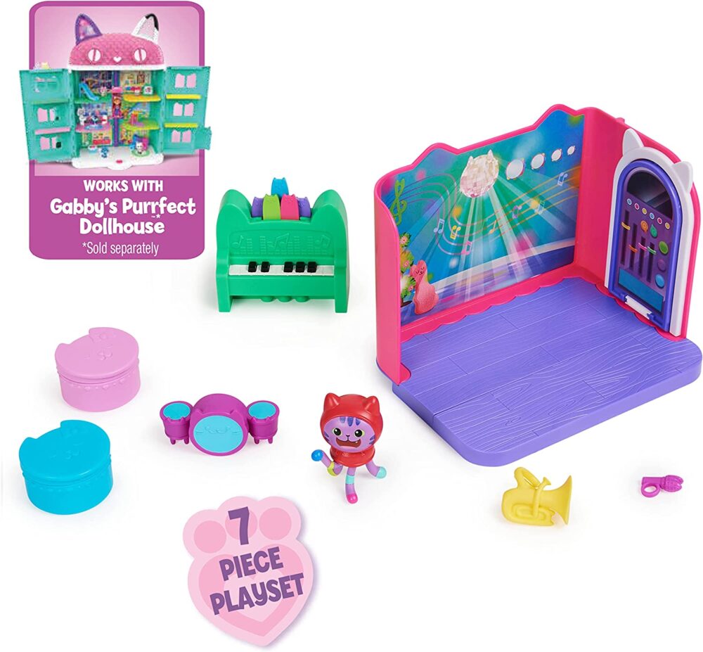 Gabina kuća lutaka Groovy studio set za igru Gabbys Dollhouse 6