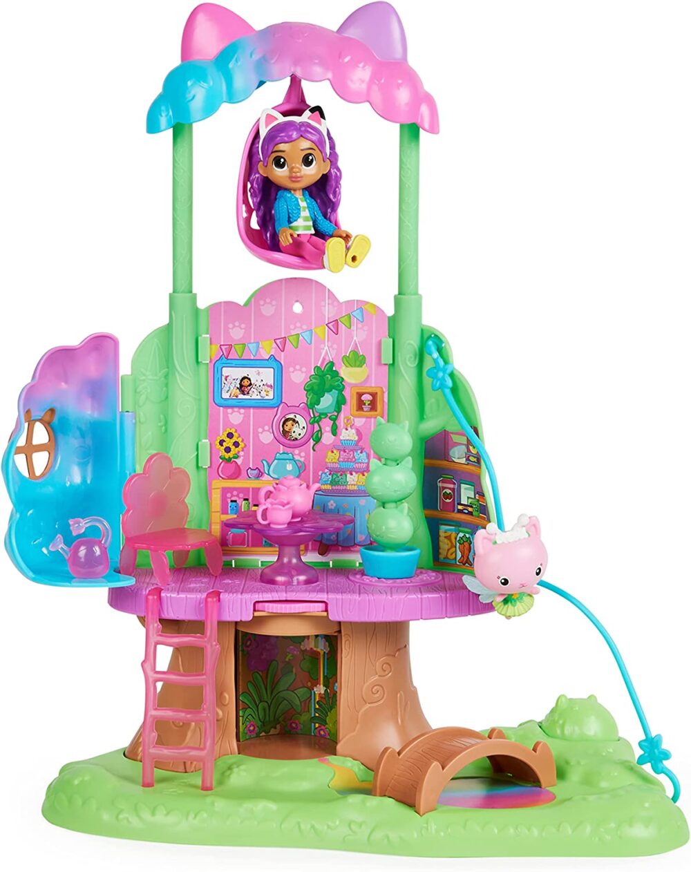 Gabina kuća lutaka Kitty Fairys Garden Treehouse set za igru Gabbys Dollhouse 1