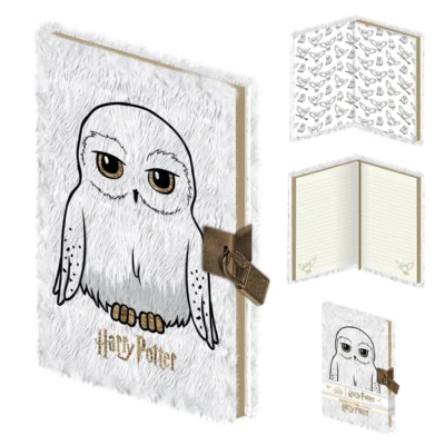Harry Potter Hedwig A5 Notebook s lokotom Noble Collection