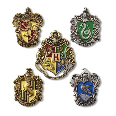 Harry Potter Pin Collection Hogwarts Houses zbirka znački 1