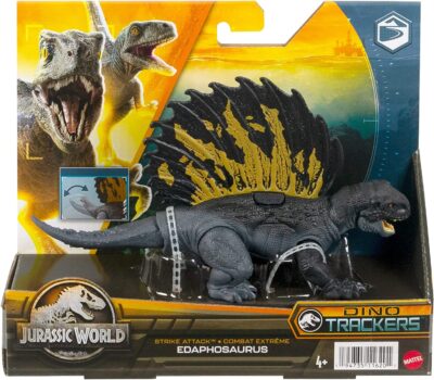 Jurassic World Dino Trackers Strike Attack Edaphosaurus akcijska figura HLN67